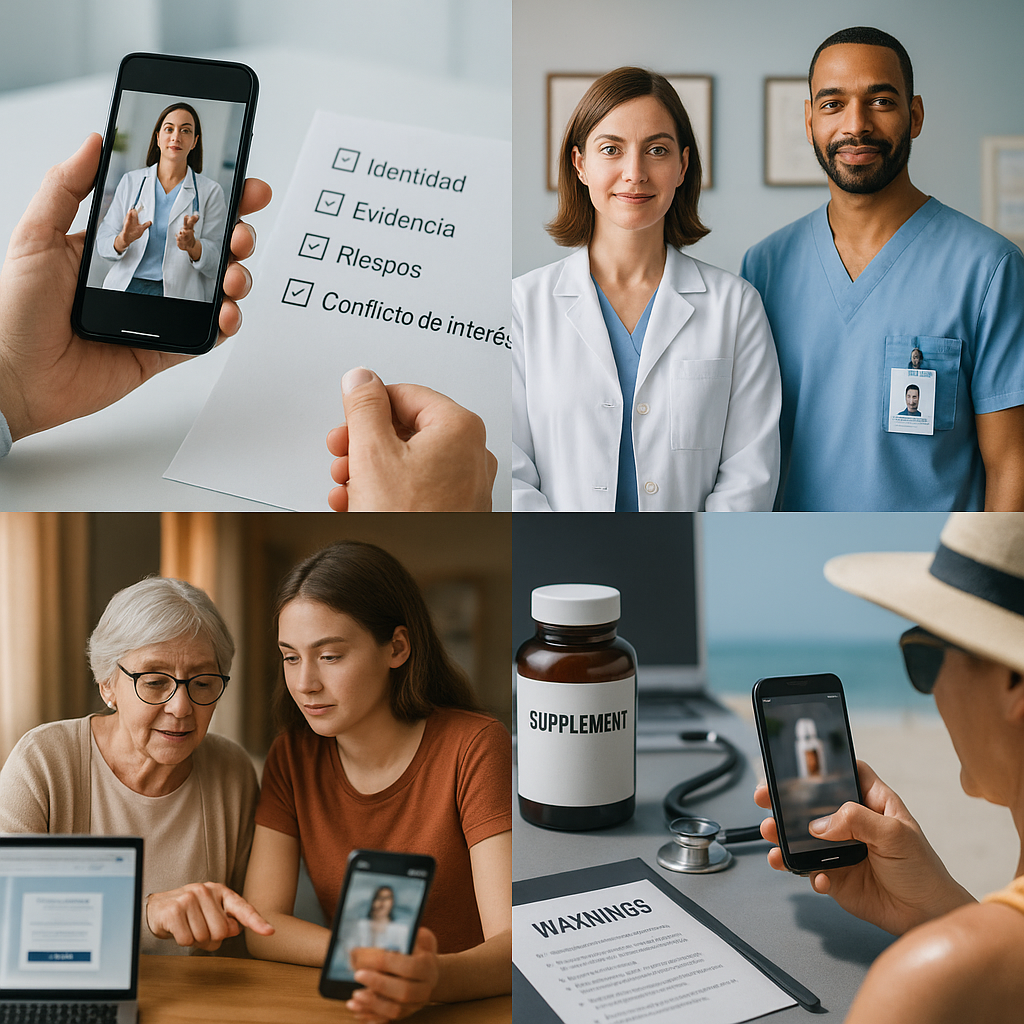 𝐂𝐨́𝐦𝐨 𝐝𝐢𝐬𝐭𝐢𝐧𝐠𝐮𝐢𝐫 𝐞𝐧𝐭𝐫𝐞 𝐛𝐮𝐞𝐧𝐨𝐬 𝐜𝐨𝐧𝐬𝐞𝐣𝐨𝐬 𝐲 𝐛𝐮𝐥𝐨𝐬 𝐦𝐞́𝐝𝐢𝐜𝐨𝐬 𝐞𝐧 𝐑𝐞𝐞𝐥𝐬 𝐲 𝐫𝐞𝐝𝐞𝐬 𝐬𝐨𝐜𝐢𝐚𝐥𝐞𝐬